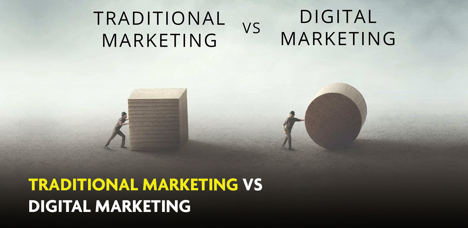 traditional marketing vs digital marketing